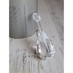 Swarovski lute w/ stand 169246 home decor figure collectible vintage